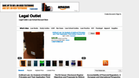 What Legaloutlet.com website looked like in 2020 (4 years ago)