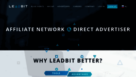 What Leadbit.com website looked like in 2020 (4 years ago)