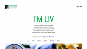 What Liviapalma.com website looked like in 2020 (4 years ago)