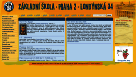 What Londynska.cz website looked like in 2020 (4 years ago)