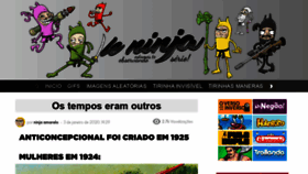 What Leninja.com.br website looked like in 2020 (4 years ago)