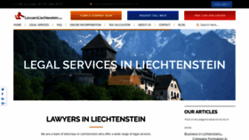 What Lawyersliechtenstein.com website looked like in 2020 (4 years ago)