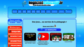 What Logicieleducatif.fr website looked like in 2020 (4 years ago)