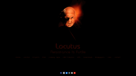 What Locutus.be website looked like in 2020 (4 years ago)