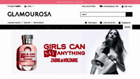 What Lojaglamourosa.com website looked like in 2020 (4 years ago)