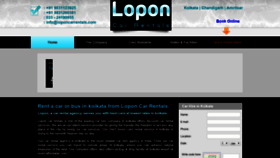 What Loponcarrentals.com website looked like in 2020 (4 years ago)