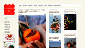 What Latartinegourmande.com website looked like in 2020 (4 years ago)