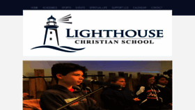 What Lighthousechristianschool.com website looked like in 2020 (4 years ago)