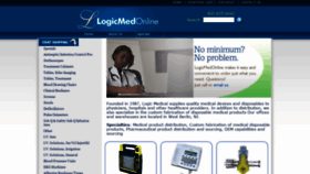 What Logicmedonline.com website looked like in 2020 (4 years ago)