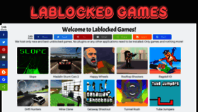 What Lablockedgames.com website looked like in 2020 (4 years ago)