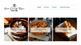 What Lanascooking.com website looked like in 2020 (4 years ago)