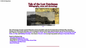 What Lost-dutchman.com website looked like in 2020 (4 years ago)