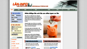What Lan-info.com website looked like in 2020 (6 years ago)