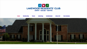 What Lakewoodrc.org website looked like in 2020 (4 years ago)