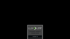 What Luxleaf.com website looked like in 2020 (4 years ago)