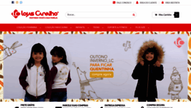 What Lojascarvalho.com.br website looked like in 2020 (4 years ago)