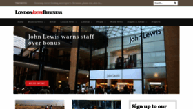 What Londonlovesbusiness.com website looked like in 2020 (4 years ago)