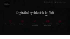What Letakyrychle.cz website looked like in 2020 (4 years ago)