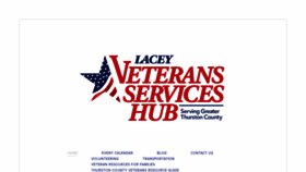 What Laceyveteranshub.org website looked like in 2020 (5 years ago)