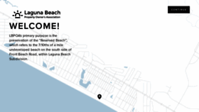 What Lagunabeachpoa.com website looked like in 2020 (4 years ago)