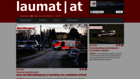 What Laumat.at website looked like in 2020 (4 years ago)