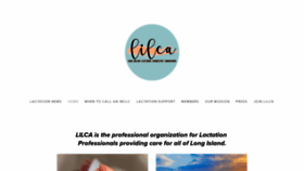What Lilca.org website looked like in 2020 (4 years ago)