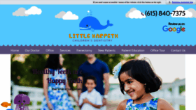 What Littleharpethchildrensdentistry.com website looked like in 2020 (4 years ago)