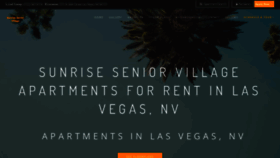 What Liveatsunriseseniorvillage.com website looked like in 2020 (4 years ago)