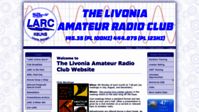What Livoniaarc.com website looked like in 2020 (4 years ago)