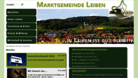 What Leiben.gv.at website looked like in 2020 (4 years ago)