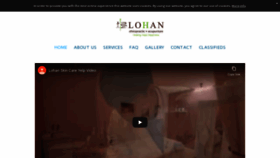 What Lohanchiro.com website looked like in 2020 (4 years ago)