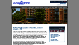 What Londonparktowers.com website looked like in 2020 (4 years ago)