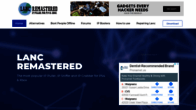 What Lanc-remastered.com website looked like in 2020 (4 years ago)