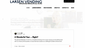 What Larsenvending.com website looked like in 2020 (4 years ago)