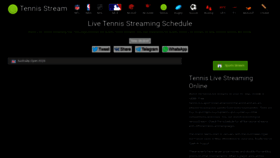 What Live.tennisstream.me website looked like in 2020 (4 years ago)