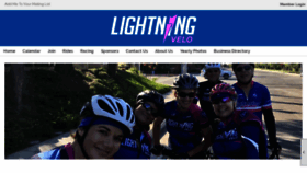What Lightningvelo.org website looked like in 2020 (4 years ago)