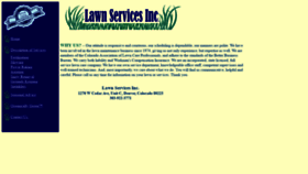 What Lawnservicesinc.com website looked like in 2020 (4 years ago)