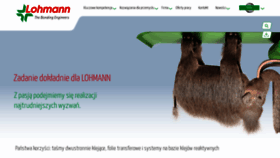 What Lohmann-tapes.pl website looked like in 2020 (4 years ago)