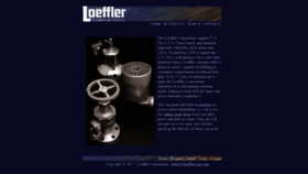 What Loefflercorp.com website looked like in 2020 (4 years ago)