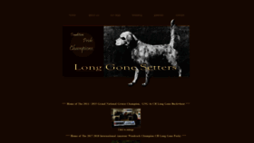 What Longgonesetters.com website looked like in 2020 (4 years ago)