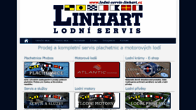 What Lodniservislinhart.cz website looked like in 2020 (4 years ago)