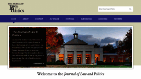 What Lawandpolitics.org website looked like in 2020 (4 years ago)