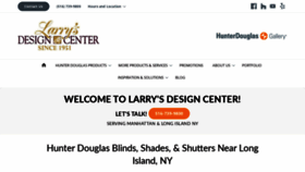 What Larrysdesigncenter.com website looked like in 2020 (4 years ago)