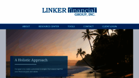 What Linkerfinancial.com website looked like in 2020 (4 years ago)