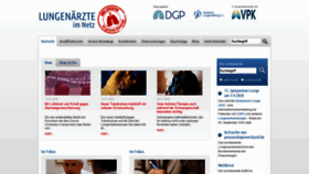 What Lungenaerzte-im-netz.de website looked like in 2020 (4 years ago)