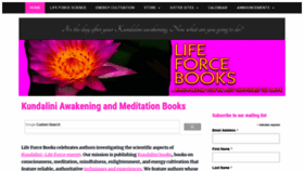 What Lifeforcebooks.com website looked like in 2020 (4 years ago)