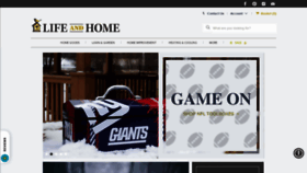 What Lifeandhome.com website looked like in 2020 (4 years ago)