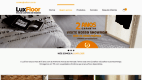 What Luxfloor.com.br website looked like in 2020 (4 years ago)