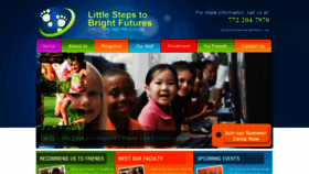 What Littlestepstobrightfutures.com website looked like in 2020 (4 years ago)