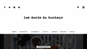 What Lesdentsdubonheur.com website looked like in 2020 (4 years ago)